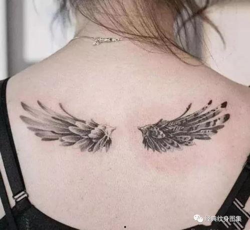 欧美翅膀纹身素材视频
